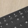 Autocollants en PVC non transparents pour clavier français